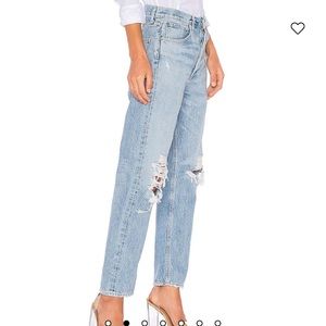 Agolde 90's Mid Rise Loose Fit in Fall Out